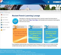Rocket French How to Learn French Online. Learning French Language with Rocket French ...