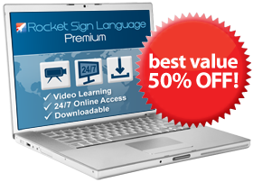 Rocket Sign Language Premium Discount